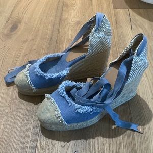 Size 38 Castaner wedges espadrilles